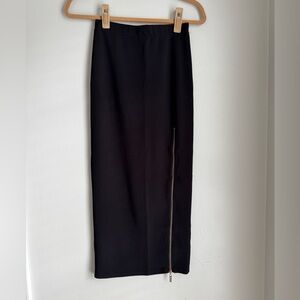Elegant Black Pencil Skirt